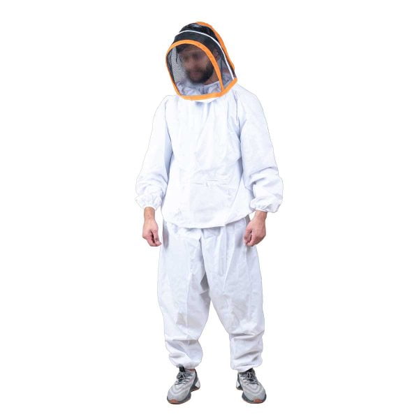 لباس زنبورداری نیم تنه کلاه فضایی و شلوار (1)